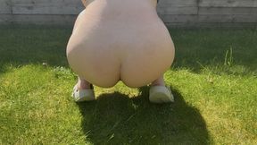 Held my pee for a long time & finally went