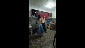 The stepcousin lifts it up without touching it