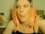 Camshow Highlights #1 Massive Dildo, Ass to Mouth, Self Sucking & Oral Cream Pie Jessica Bloom