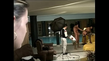 Vintage anal threesome for La Venere Bianca