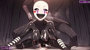 FNAF Hentai Anime - Big Tits fnaf Puppet Blow Job Hentai by eextoon