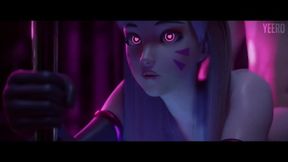 Stripper Dva in Action - Overwatch