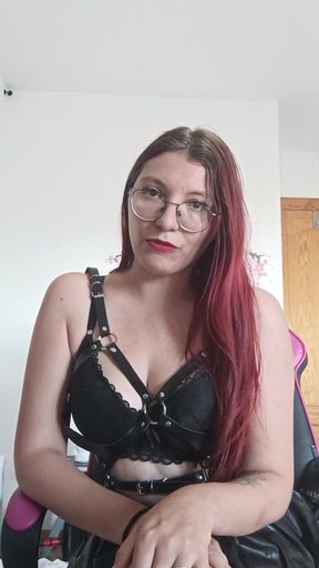 German Mistress Commands You to Suck Cock and Swallow Cum
