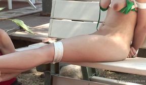 Phoebe Queen Bondage in public   1080p