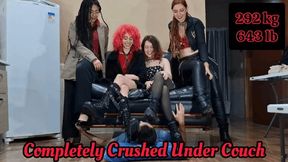 #106 Completely Crushed Under Four Mistresses and a Heavy Couch