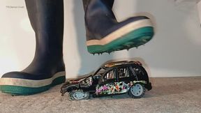 Big Toy Car Cleated Boot Crush