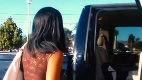 Lisa Strokes has a tiny black adventure