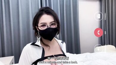 Boss Catches Cheating Wife Xiao Han Trimming Pussy Drips Cum Home To Hubby