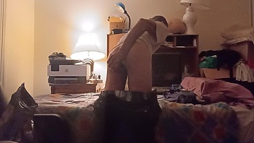 BLACK GAY WITH TOY IN ASS