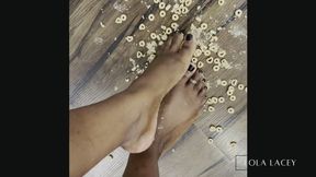 Ebony Toes and Cereal