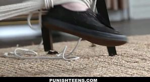 Rough Anal Punishment for Cute Goth Chick Charlotte Sartre