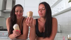 ICE CREAM IN THE MOUTH