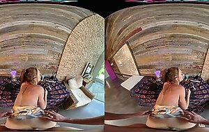 VRHUSH Kendra Cole invites her date over for another round