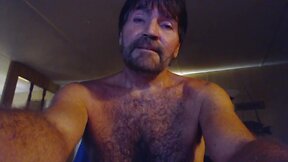 Huge cumshot spray on chest