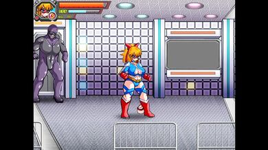 Umbreaker [Hentai sex game] Ep.1 Super hero girl naked street wrestling with vilains