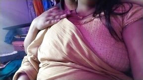 Hot Desi Sexy Big Boobs Wife and Village Boyfriend Romance in the Secret Room