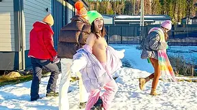 Roxy Muray, Amelia Ost And Sia Florance - Playful Girls Love Winter