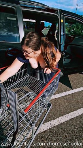 Parking Lot Flashing at the Store