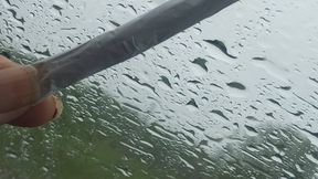 Come chat with Smokeythebear as I have my morning smokes. Tons of smoke along with some positive messages to pump you up. Sitting in my car on a rainy day.