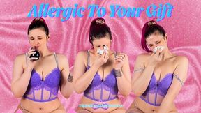 Allergic to Your Gift| NOSE BLOWING SNEEZING TISSUES NO MAKE UP ALL NATURAL GFE GIRLFRIEND EXPERIENCE RUNNY NOSE SNIFFLES