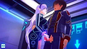 Blonde Anime Babe Gets Fucked Hard In Missionary For JuicyCum