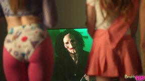 ”Do You Want To Play A Game, Step Brother? - Myra Moans & Megan Marx - HALLOWEEN PORN EDITION”