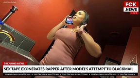 FCK News - Latina Fucks Famous Rapper On Camera