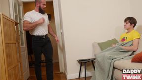 Daddyontwink Horny Twink Liam Rose Craves for John Barber Huge Dick