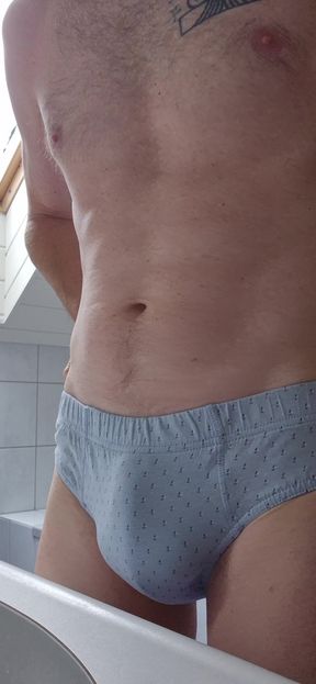 New snug bright brief underwear!