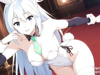 Aqua Konosuba Porn and Manga Ai compilation hot and stripped xxx Rule 34 have a fun this collection