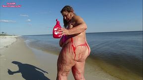 Beach Strawberry Dip (includes 133 photos)