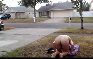 Lil  Naked Handstand