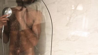 Hairy Shower Cam - Rock Mercury