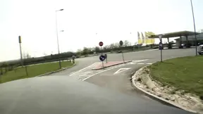 Two Hot Lesbians Make Love in the Car