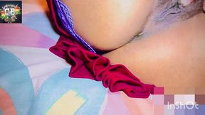 cholita puta me monta , se sienta en mi verga y me quiere dar placer , penetracion en primer plano