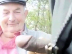 Grandpa in park