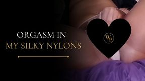 Orgasm In My Silky Pantyhose