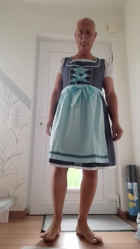 Crossdresser, me in a dirndl