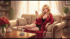 Smoking Confessions #4: Step-Mommy's Smoky Secret Cravings