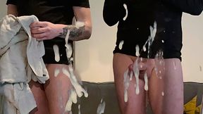 Mirror POV: Close Up Blow Jobs With Cum All Over Mirror Finish (10 Min)