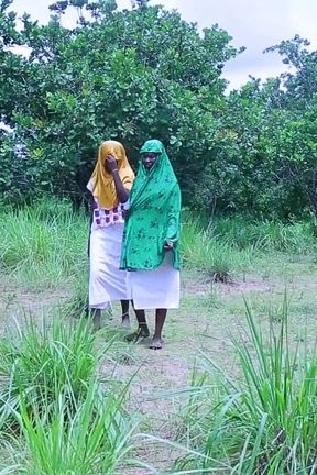 Muslim herdsman makes love to two innocent girls in the forest