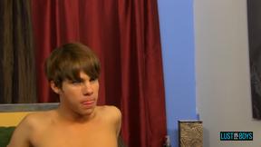 LustForBoys: Kyler Moss Takes Daddy Mike Manchesters Big Dick In His Hungry Boy