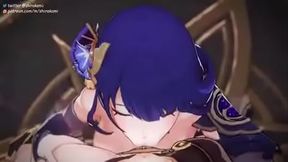 raiden shogun blowjob