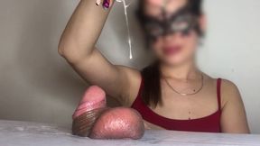 Post cum little dick play HD