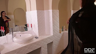 Hardcore kitchen fucking makes top-heavy Olivia Nice cum multiple times