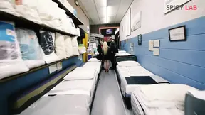 Store Test Fails: Bed's Too Hard for Threesome