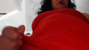 After a long Nite of Partying Latina milf comes homes to take a long hot piss upclose hairy Bush Pee Toilet Fetish cam avi