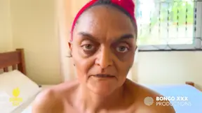 My Horny Sad Granny Wanted to Suck My Dick and Fuck Me Too, Her Pussy Wanted My Dick so Bad