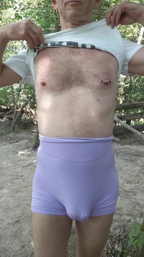 Emotional moment from &quot;nipple jewelry&quot;