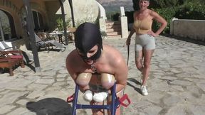 Outdoor Predicament Training for Titslave Susi - Full Clip mp4 HD
